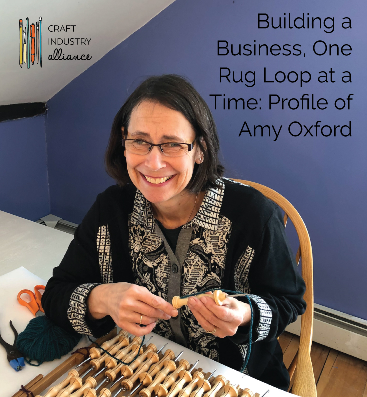 Building a Business, One Rug Loop at a Time: Profile of Amy Oxford