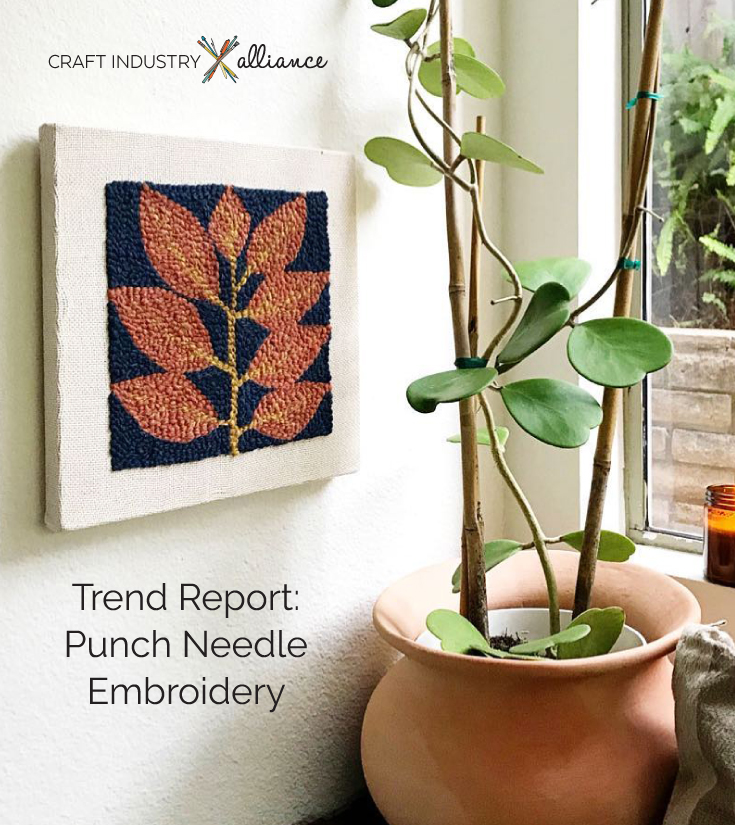 Trend Report: Punch Needle Embroidery