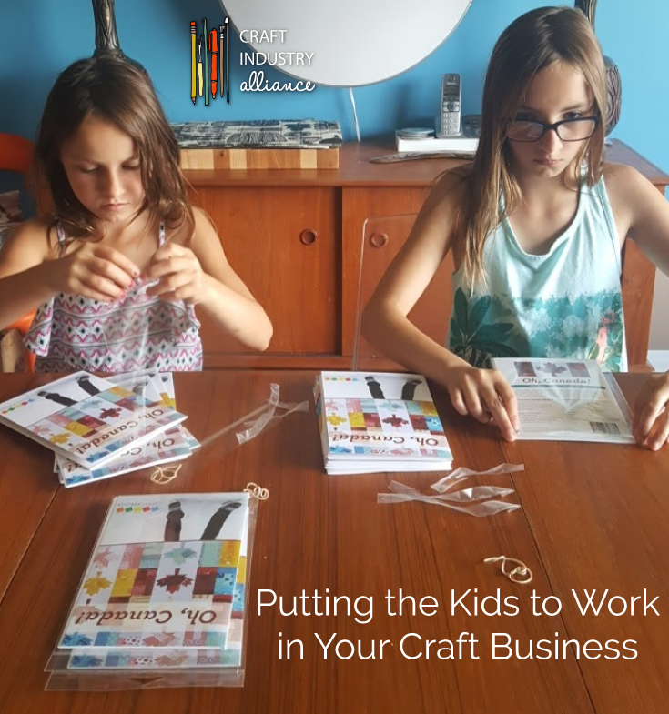 Putting the Kids to Work in Your Craft Business